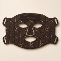 KAVENIS LED mask in Espresso Bronze, flat lay